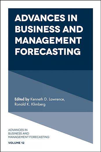 现货 英文原版 Advances in Business and Management Forecasting (Advances in Business... 9781787430709