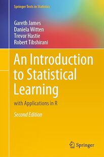 6周达 Learning 9781071614174 Texts i… Introduction Statistical Applications 英文原版 Springer with