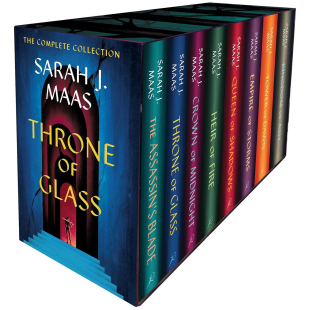 9781639731763 典藏 Hardcover 英文原版 玻璃王座 Box Throne 8卷套装 精装 现货 Set Glass