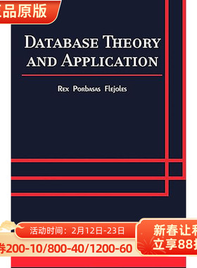 现货 英文原版 Database Theory and Application 9781773612218