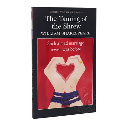 驯悍记 英文原版 The Taming of the Shrew 进口书 威廉莎士比亚 喜剧 William Shakespeare 文学名著 Wordsworth Classics 平装