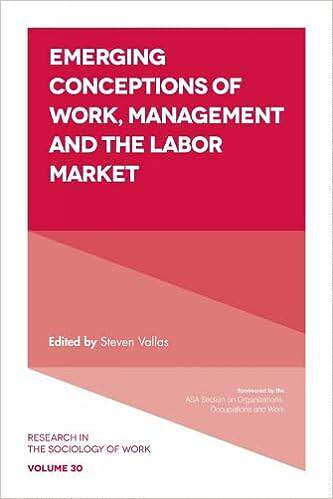 现货 英文原版 Emerging Conceptions of Work, Management and the Labor Market 9781787144606