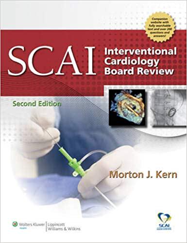 现货 英文原版 SCAI介入心脏病学 Board ReviewSCAI Interventional Cardio 9781451117868