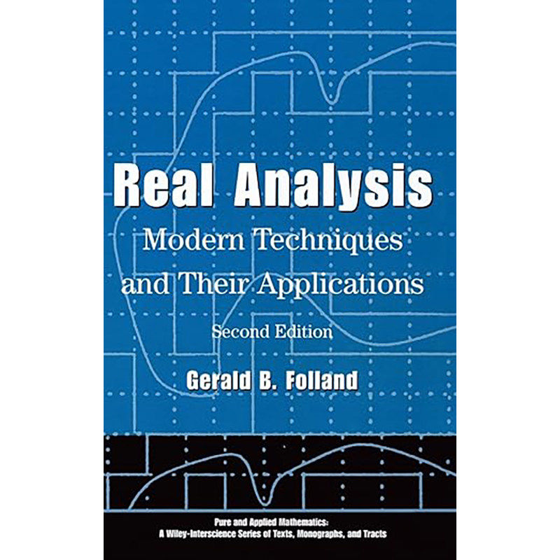 现货 实分析：现代技术及其应用 Real Analysis:Modern Techniques and Their Applications 9780471317166