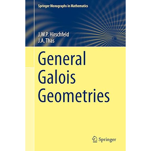 英文原版 2016 General Geometries 9781447167884 Galois 现货