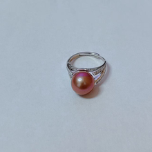 Audrey PearlS925银淡水珍珠戒指10-11mm