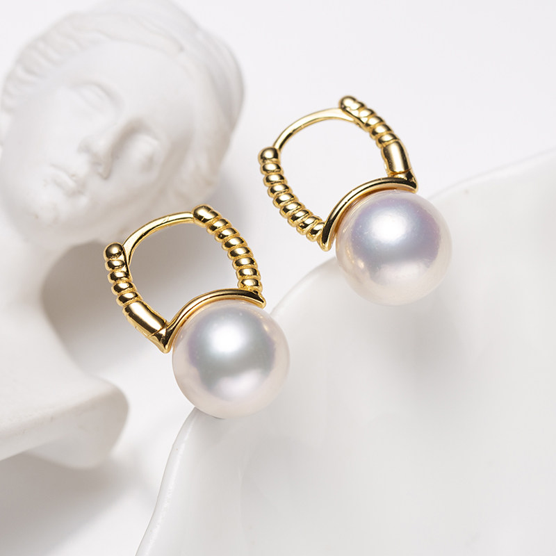 Audrey PearlS925银淡水珍珠耳饰10mm V201-D456,珠宝/钻石/翡翠,耳饰,淘宝优惠券,粉丝福利购,淘宝优惠卷