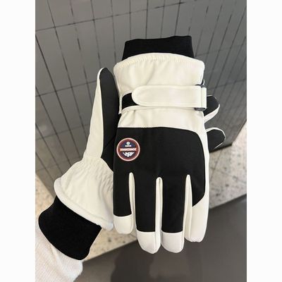 冬季保暖加绒加厚滑雪保暖手套