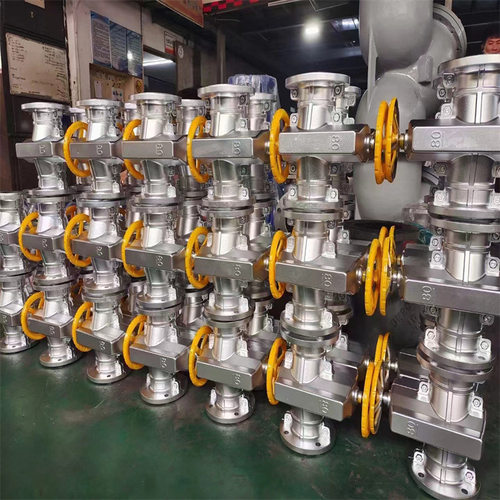 GJ41X-10P DN300矿浆管道式手动管夹阀  凯里市阀门经销商