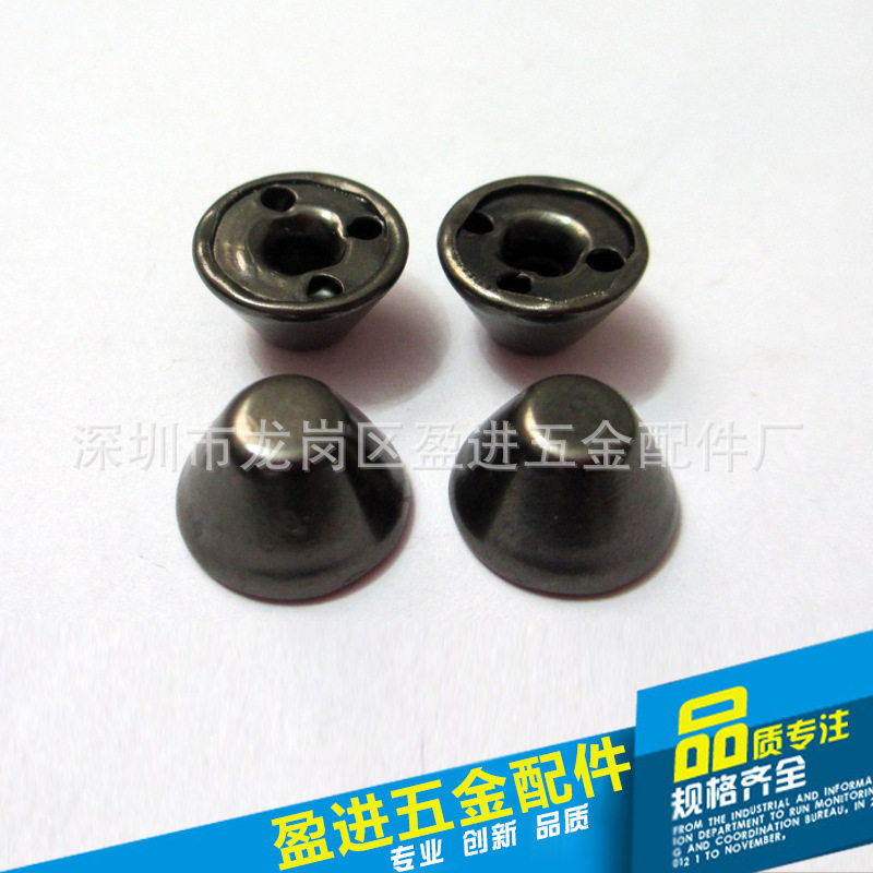 厂家专业生产箱包鞋配件铆钉 蘑菇钉 双脚钉水桶钉 蒙古包钉