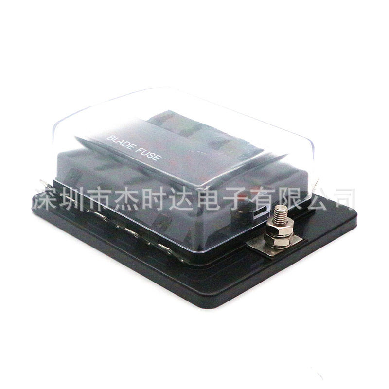 台湾SCI 10路保险丝座 汽车插片R3-76汽车防水保险丝座 现货