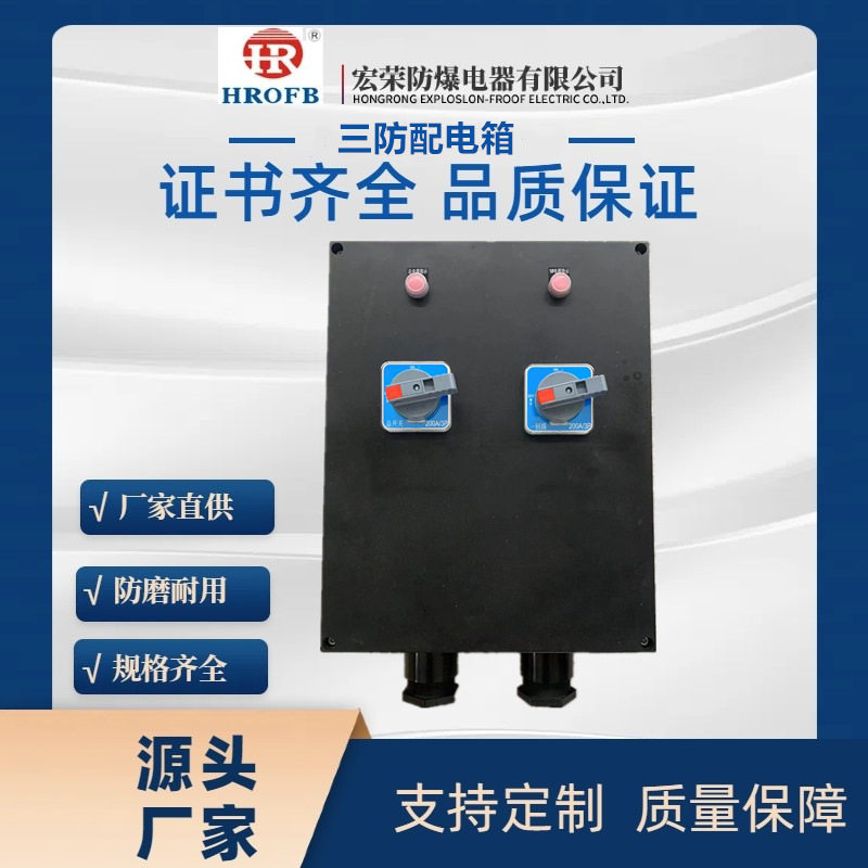 定做三防配电箱工程塑料防爆防腐检修箱控制柜防爆防腐箱非标箱