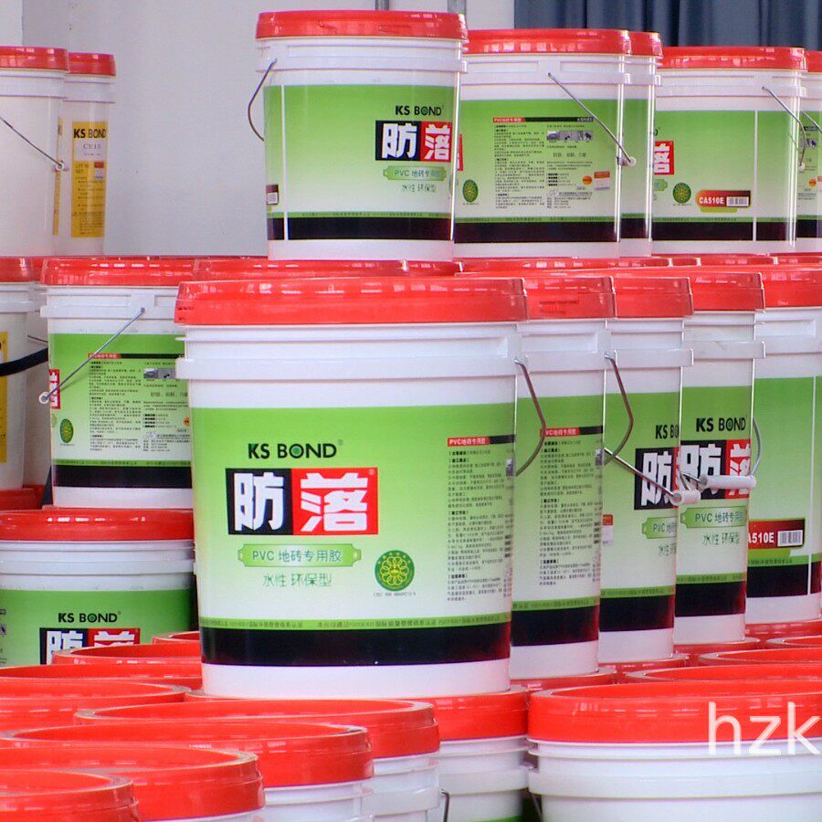 10kg水性环保型PVC地砖胶高强度贴和品质保证厂家直销使用方便