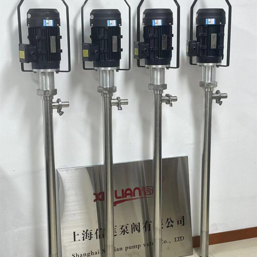 信莲HD-ENC2-V+SS316L-1000HV-BN电动螺杆泵插桶泵高粘度螺杆泵