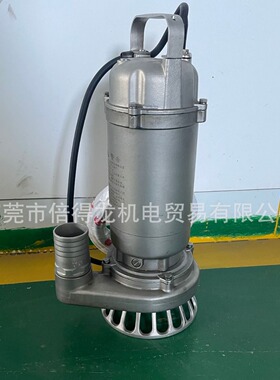 不锈钢污水泵40WQD6-18-1.5S和50WQD15-12-1.5S和65WQD25-7-1.5S