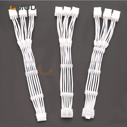 RTX40系3x8pin 8PIN转16Pin 12VHPWR 90度弯头新显卡连接线 白色