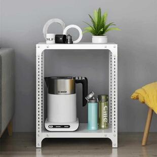 目田2层置物架货架角钢简易工作台厨房打包称重组装工作平台