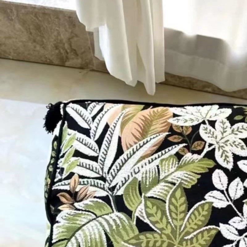 网红墩子凳子美式矮凳蒲团垫懒人坐垫可拆洗豆袋泡沫颗粒轻奢美臀