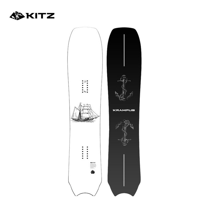 KITZ海中前行碳纤维滑雪板单板新手自由式滑雪初学者全地域入门级