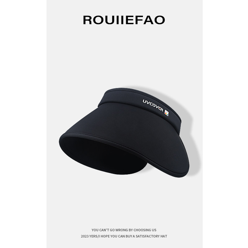 ROUIIEFAO环绕式大檐防晒帽子女UPF50+防紫外线空顶遮阳帽太阳帽,服饰配件/皮带/帽子/围巾,帽子,淘宝优惠券,粉丝福利购,淘宝优惠卷
