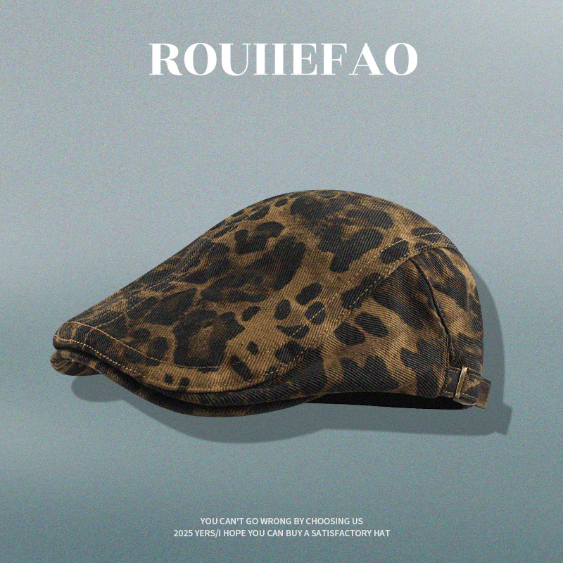 ROUIIEFAO前进帽美式复古反戴