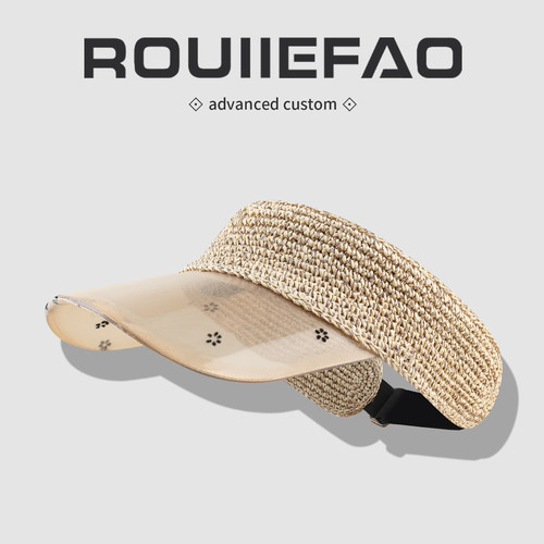ROUIIEFAO空顶帽氛围感显脸小