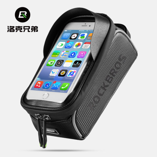 洛克兄弟上管防水配件自行车包