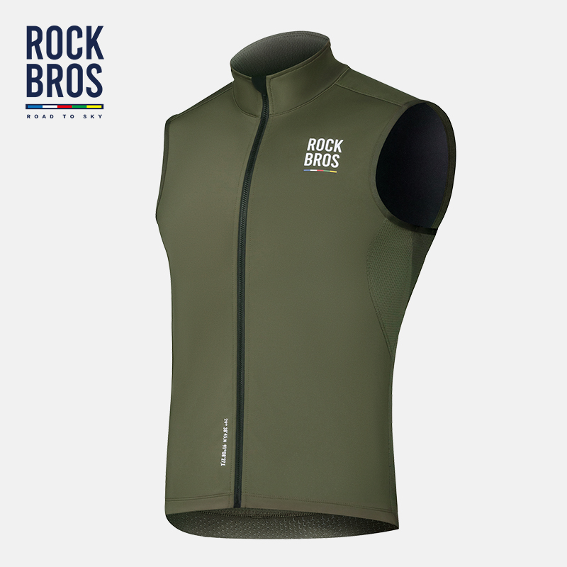 洛克兄弟保暖骑行马甲