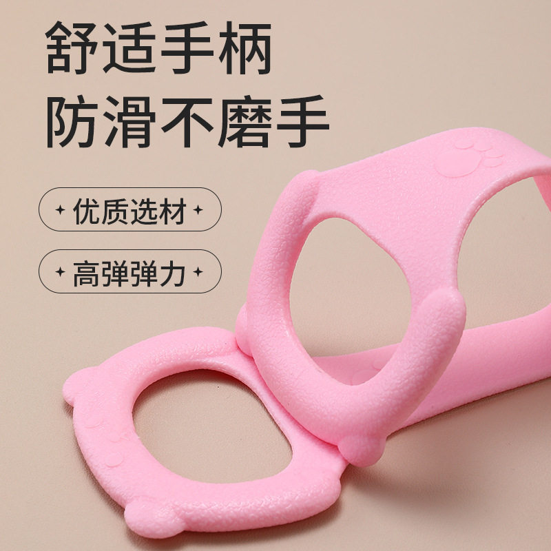 新款8字拉力器 瑜伽辅助家用弹力带 健身器材女开肩美背弹力带
