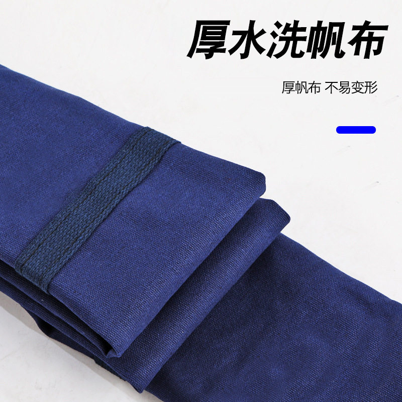 户外帆布鱼竿包厚钓鱼伞包收纳可折叠轻便型遮阳伞包鱼竿袋三