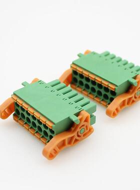 插拔式接线端子15EDGKNHG-3.5mm DFMC1.5/-ST-3.5-LR KF2EDGKSG