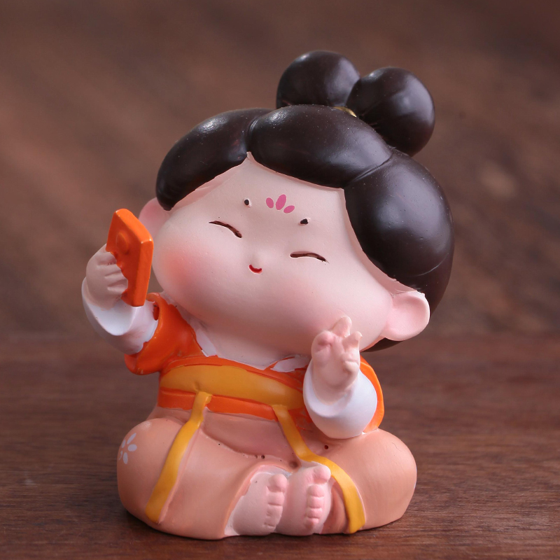 西安洛阳文创纪念品大唐仕女摆件