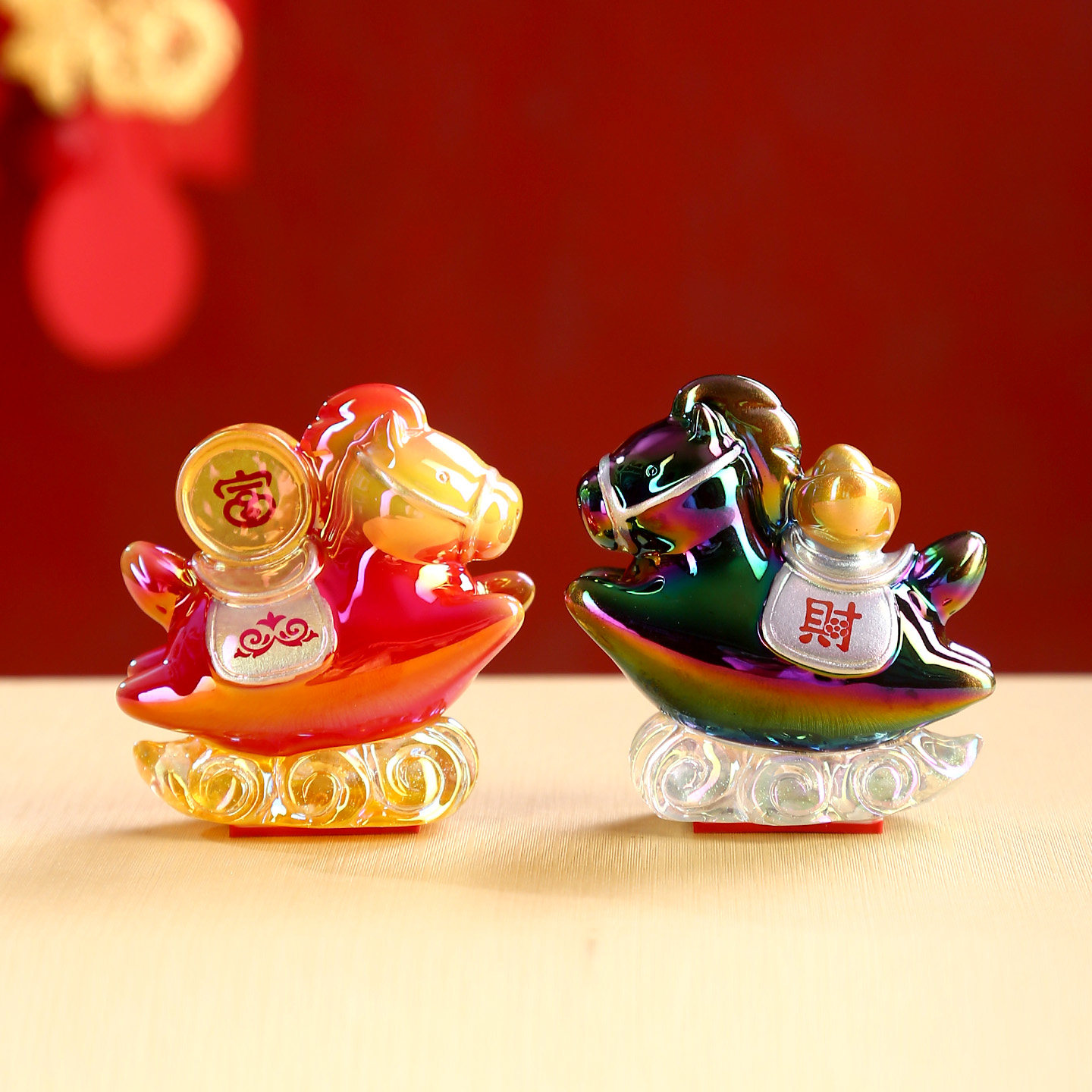 马年摆件吉祥物2026生肖马摆件盲盒招财工位创意春节新年礼物礼品,节庆用品/礼品,创意礼盒/礼品套组,淘宝优惠券,粉丝福利购,淘宝优惠卷