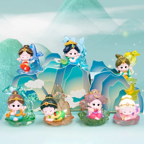 敦煌飞天盲盒莫高窟文创纪念品