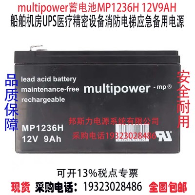 multipower蓄电池消防应急电源
