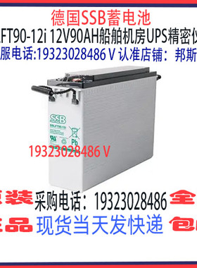 SSB蓄电池SBLFT90-12i 12V90AH狭长型 船舶机房UPS应急照明系统