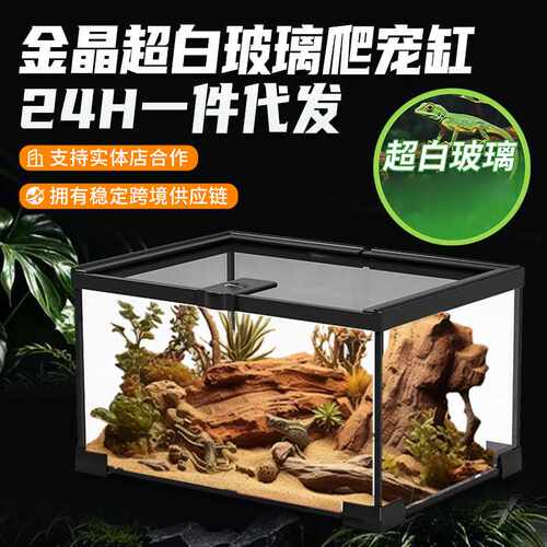 爬宠缸雨林缸寄居蟹饲养箱守宫