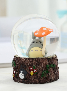 65#闪光小猫水晶球创意生日礼物