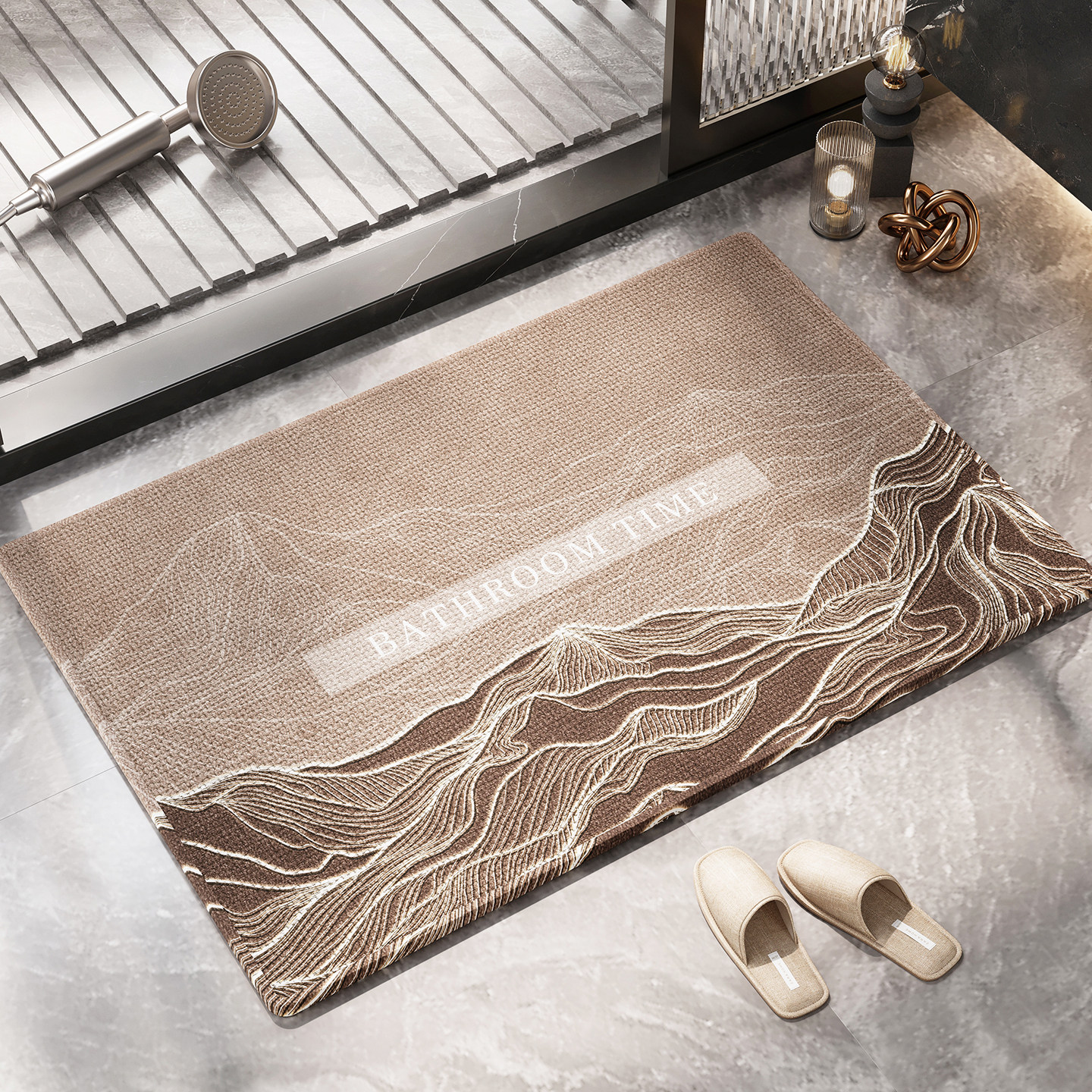 亚麻编织卫生间地垫厕所浴室门口专用吸水速干踩脚垫防滑耐脏地毯,居家布艺,家用脚垫,淘宝优惠券,粉丝福利购,淘宝优惠卷