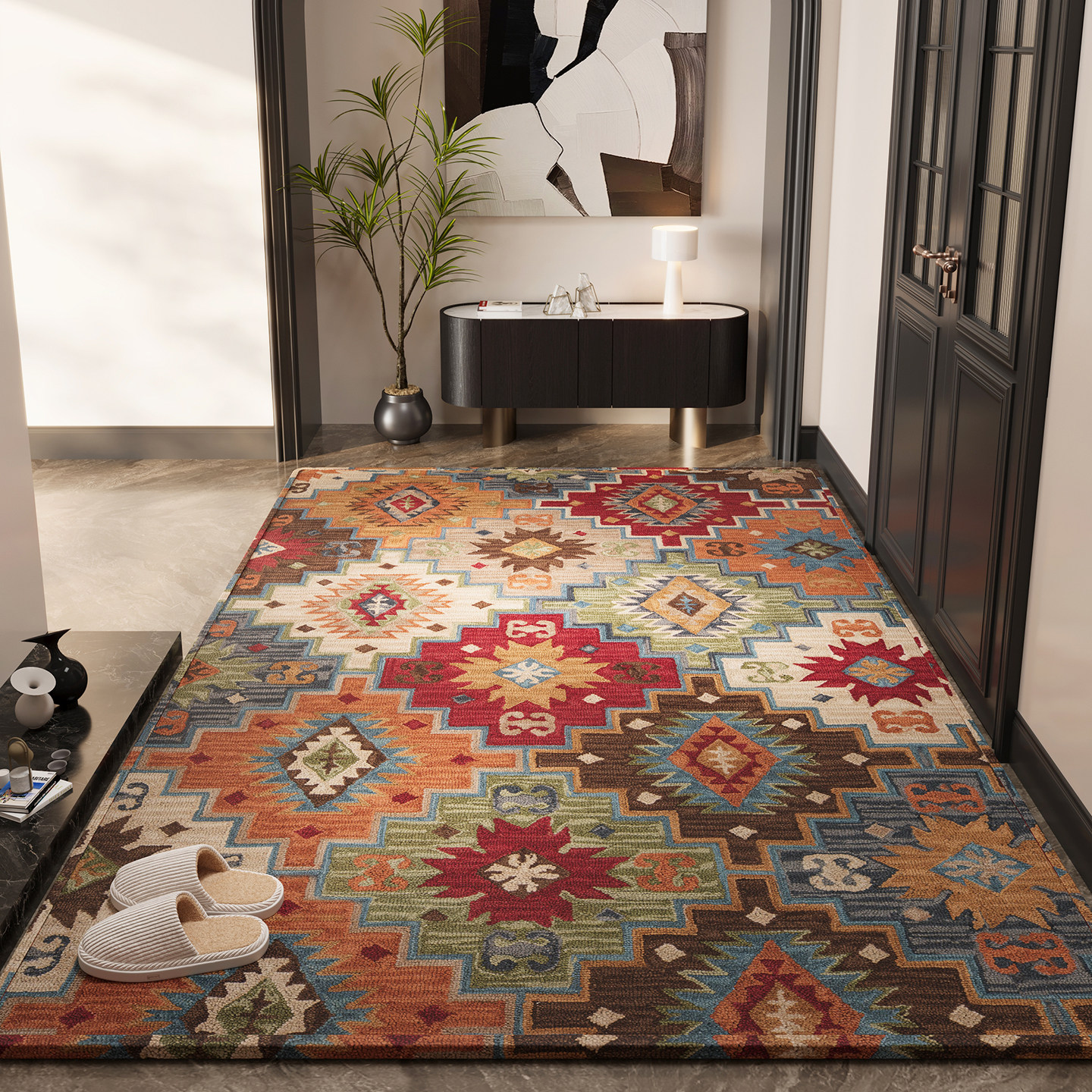 新款高级感入户门地垫室内外玄关大门口专用耐脏防滑进门垫可裁剪,居家布艺,入户地垫,淘宝优惠券,粉丝福利购,淘宝优惠卷