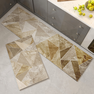 硅藻泥厨房地垫防滑吸水垫门口耐脏防油脚垫防水可擦免洗速干地毯