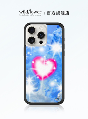 Wildflower天空幻想手机壳Sky Fantasy适用苹果iPhone15/14/Pro/Max硬壳全包保护套硅胶防摔欧美时尚个性wf