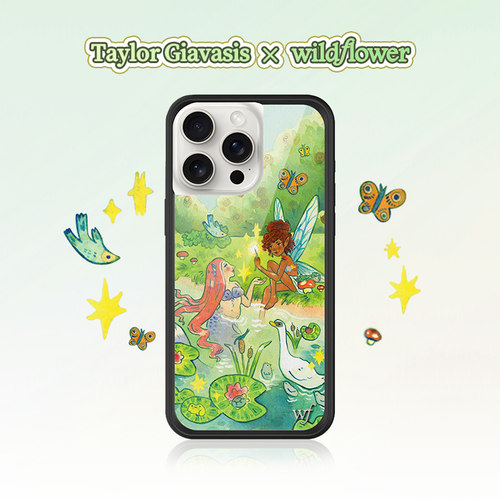 Wildflower仙女和美人鱼手机壳