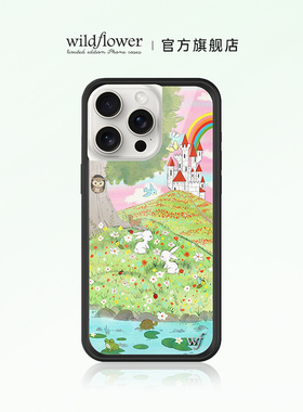 Wildflower童话故事手机壳Fairytale适用苹果iPhone16/15/14/Pro/Max/plus硬壳全包保护套硅胶防摔个性时尚wf