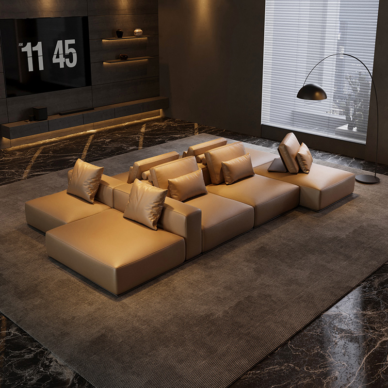 意式极简poliform岛屿沙发