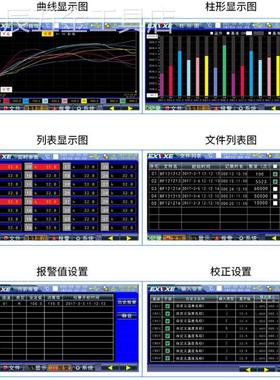 意力EX6000多路温度测试仪8~64通道巡检仪温度表无纸记录仪采集仪