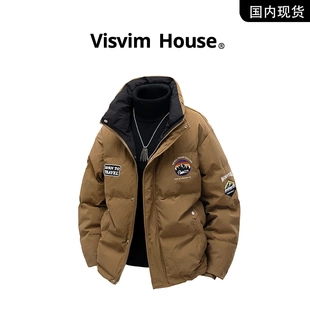 品牌现货撤柜清仓】VISVIM HOUSE冬季新款立领加厚羽绒服男士