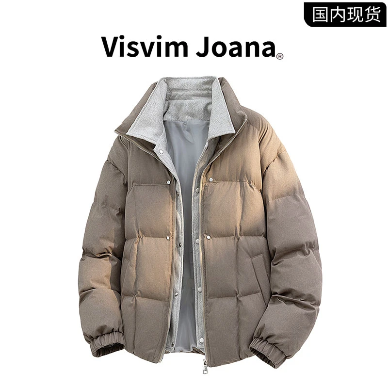 品牌现货撤柜】VISVIM JOANA立领假两件羽绒服男加厚大码保暖外套