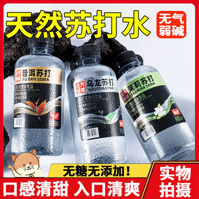 苏打水孕妇专用天然苏打水整箱24瓶0糖0脂非强碱官方旗舰店