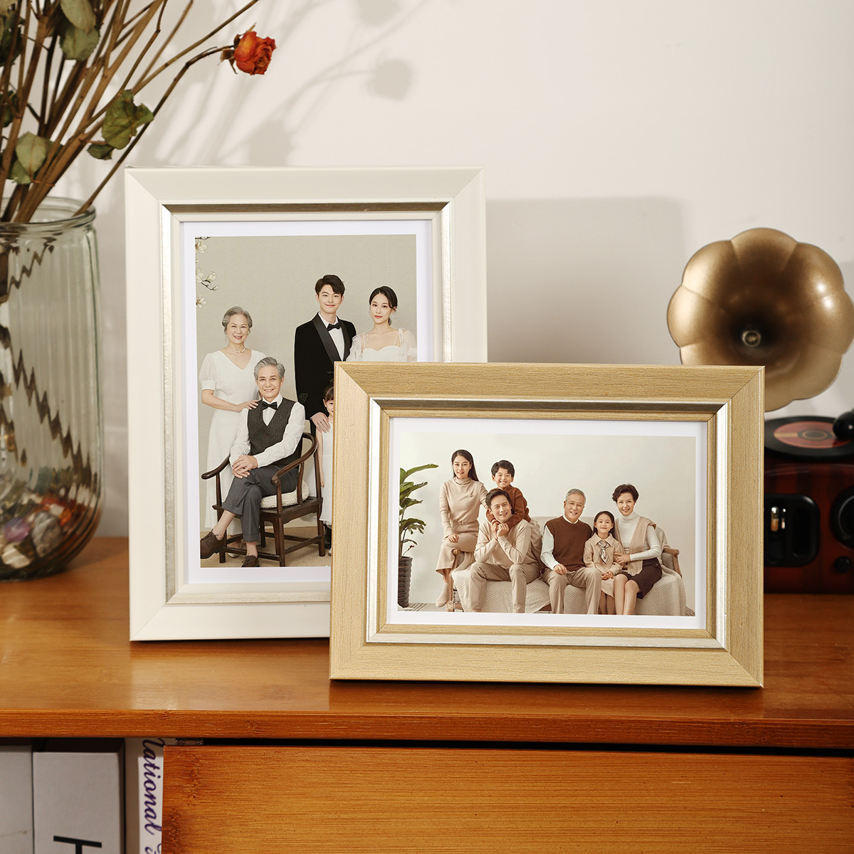 全家福相框照片打印高清